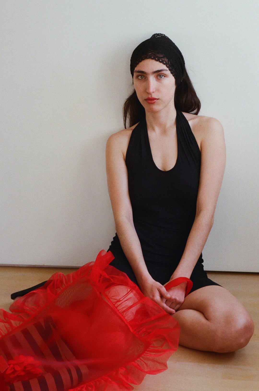 Scarlet Mesh & Organza Tote Bag – Merrma, handmade in Paris