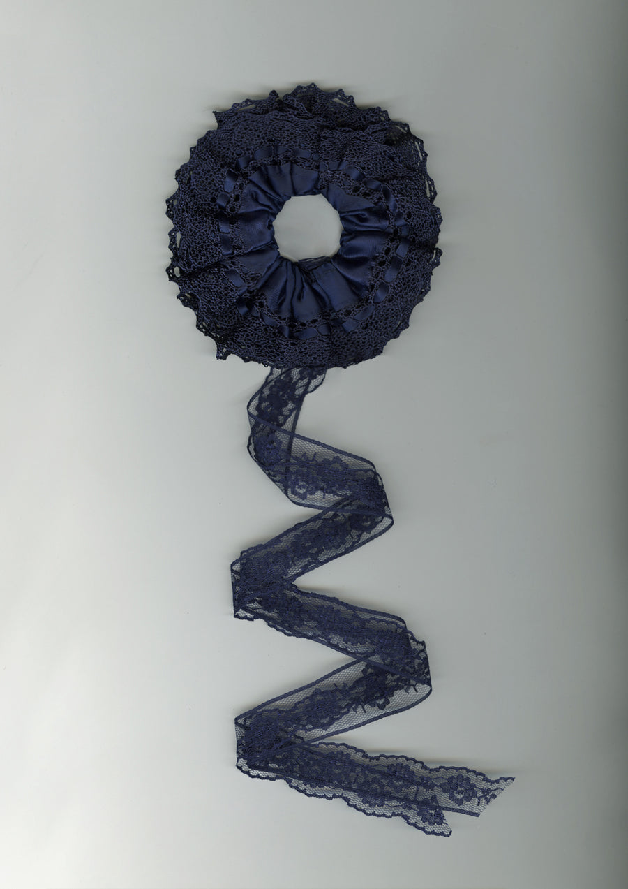 Thistle Lace Scrunchie – Merrma, handmade in Paris