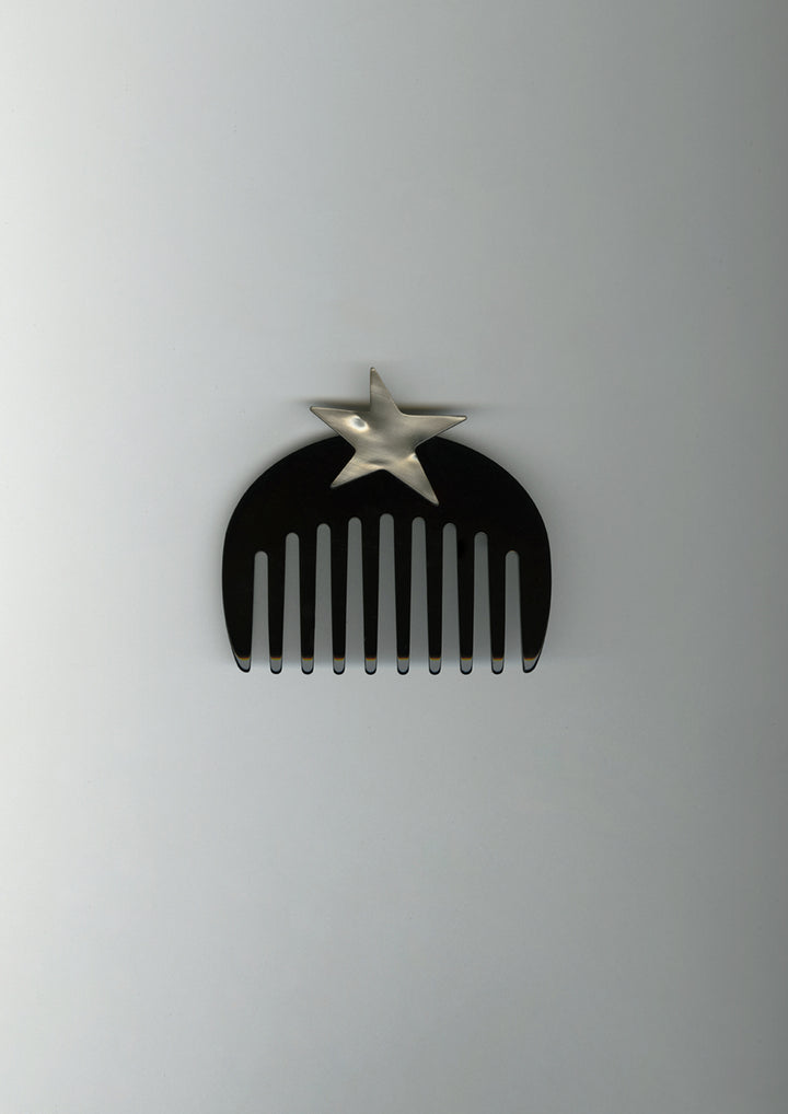 Vega Nacre Star Comb – Merrma, handmade in Paris