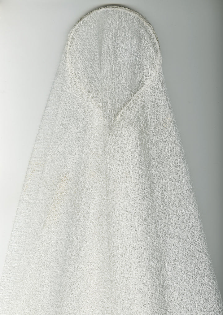 White Whisper Lace Veil – Merrma, handmade in Paris