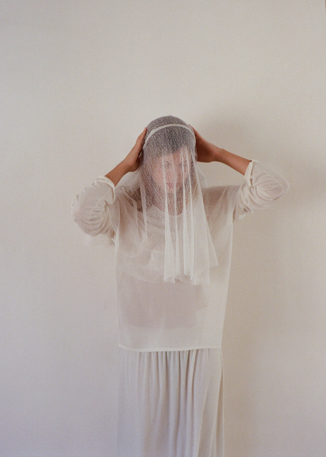 White Whisper Lace Veil – Merrma, handmade in Paris